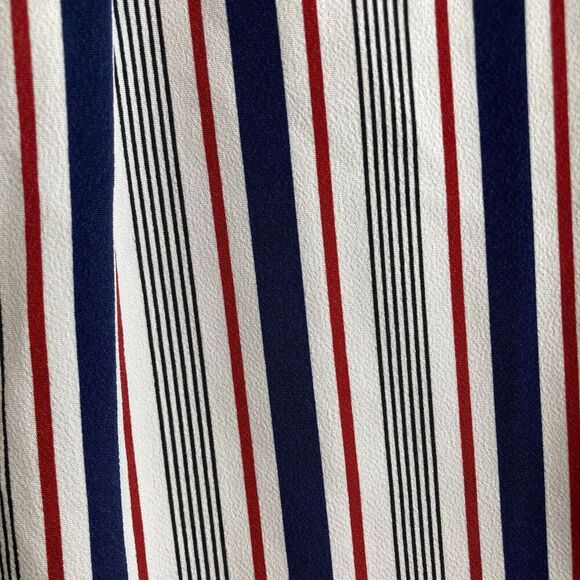 Express Women’s Vertical Striped‎ Classic Career Button-Up Shirt Dress Size S - Picture 9 of 10